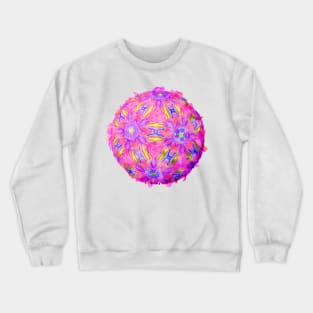 Round Mandala Crewneck Sweatshirt